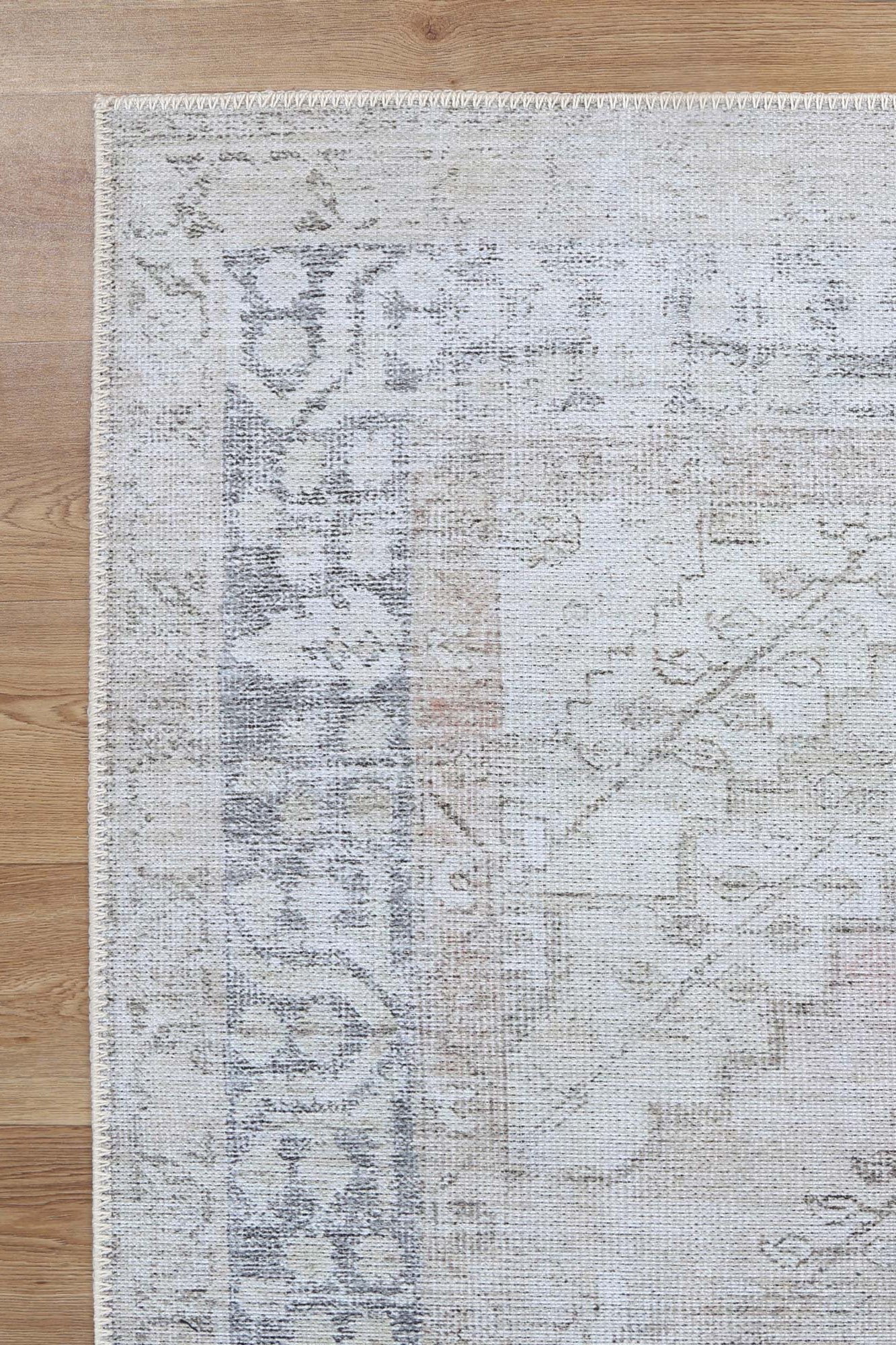 Dusk Beige Blush Area Rug quality