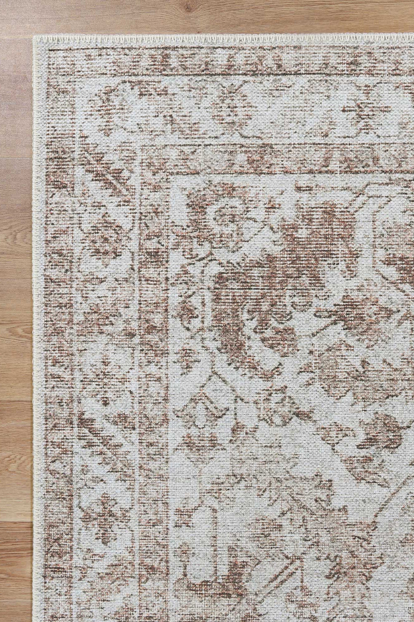 Duchess Beige Area Rug corner view