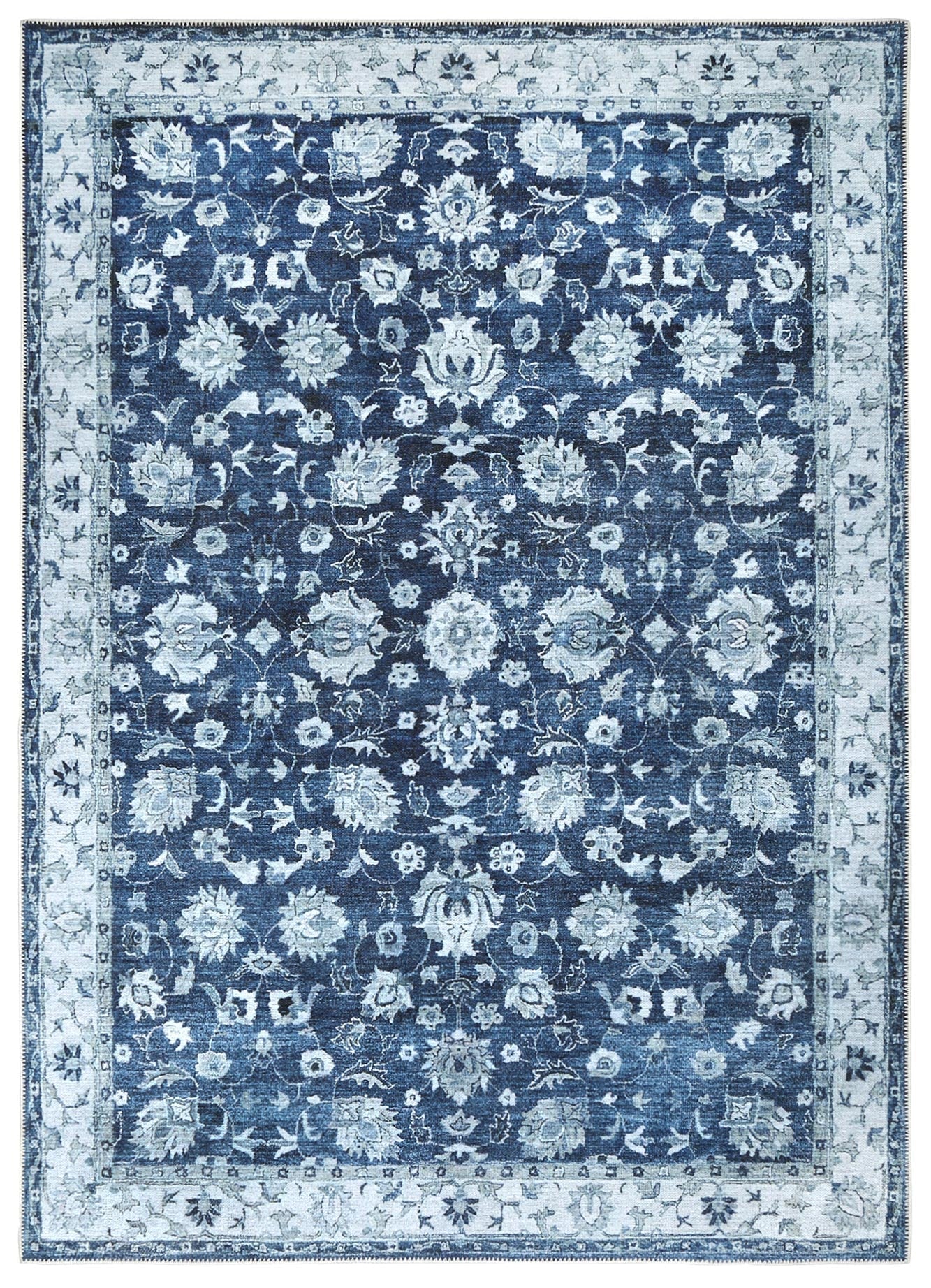 Wedgewood Blue Vintage Area Rug quality