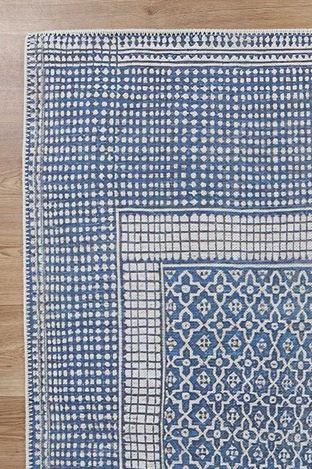 Capri Blue Area Rug side