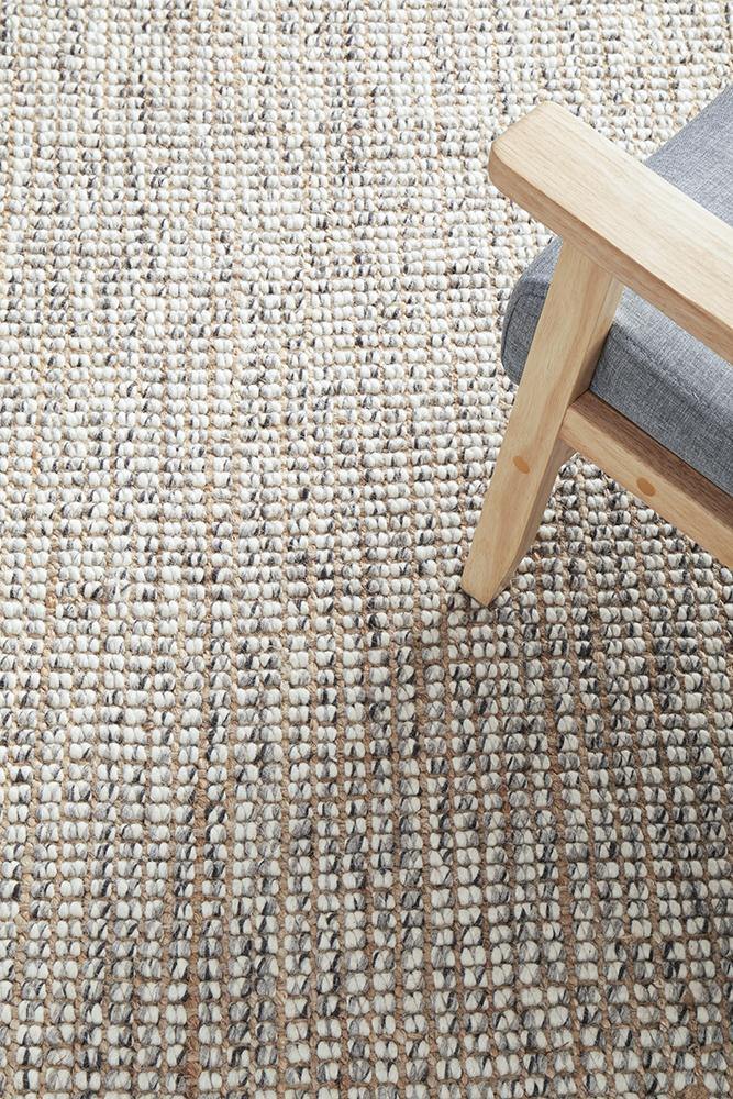 Arabella Grey Rug - Cozy Rugs Australia