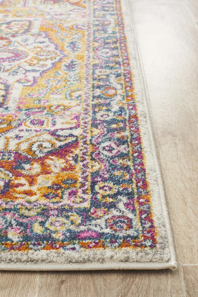 Babylon 207 Multi  Runner Rug - Cozy Rugs Australia