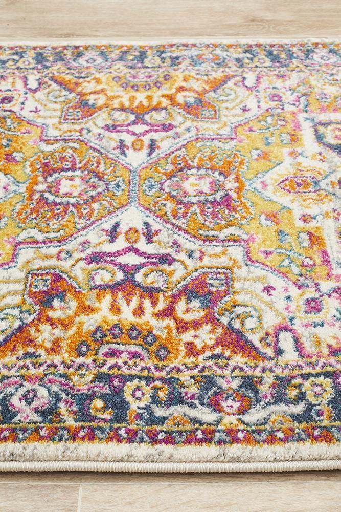 Babylon 207 Multi  Runner Rug - Cozy Rugs Australia