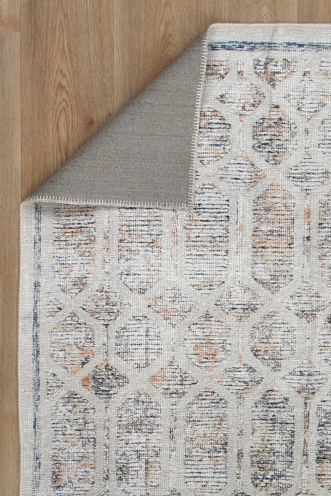 Chantilly Lace Multi Rug folded