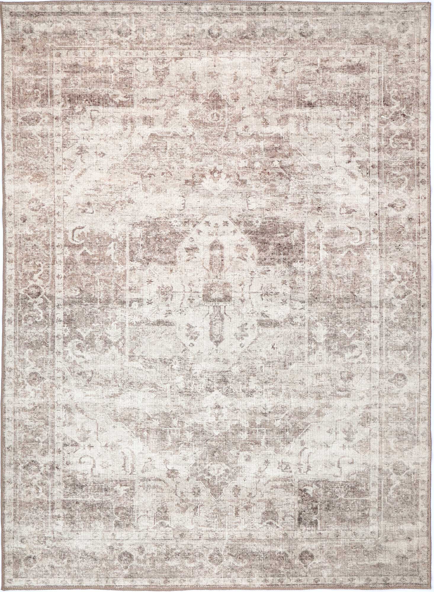 Chateau Machine Washable in Beige Rug