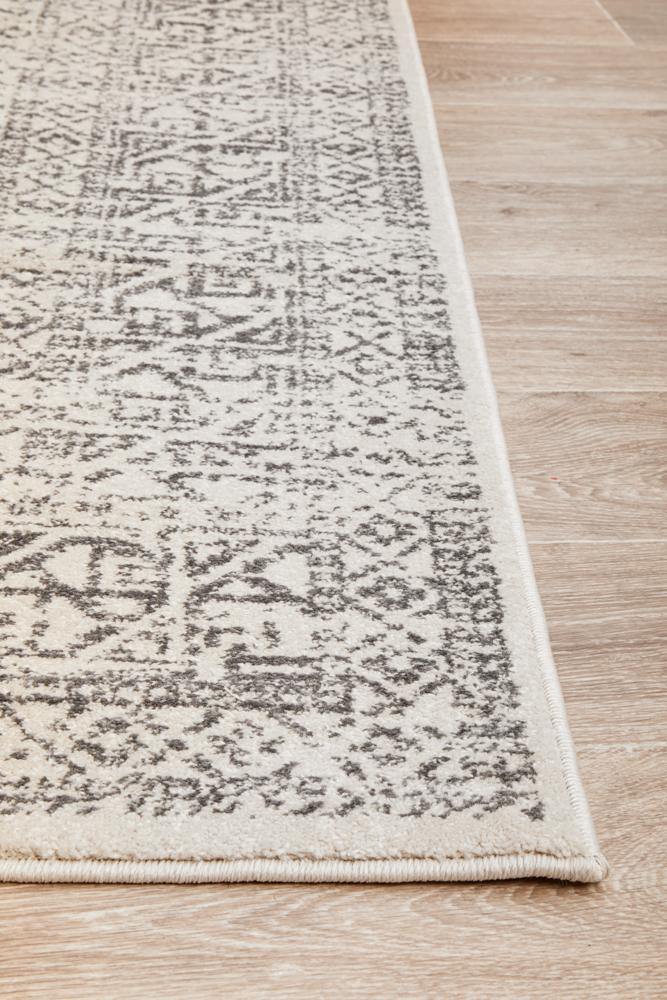 Chrome Addison Silver Rug - Cozy Rugs Australia