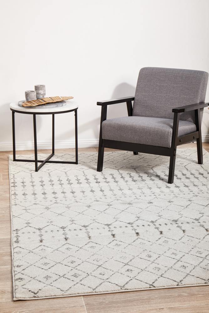 Chrome Elsa Silver Rug - Cozy Rugs Australia