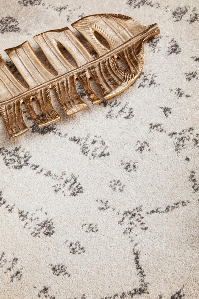 Chrome Elsa Silver Rug - Cozy Rugs Australia