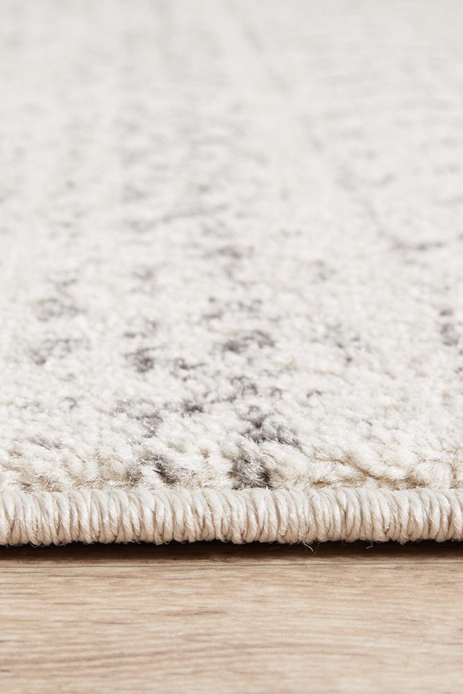Chrome Harper Silver Runner Rug - Cozy Rugs Australia