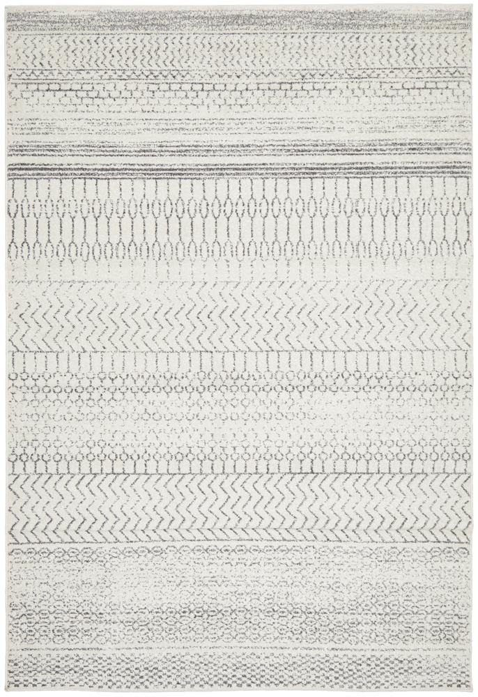 Chrome Harper Silver Rug - Cozy Rugs Australia