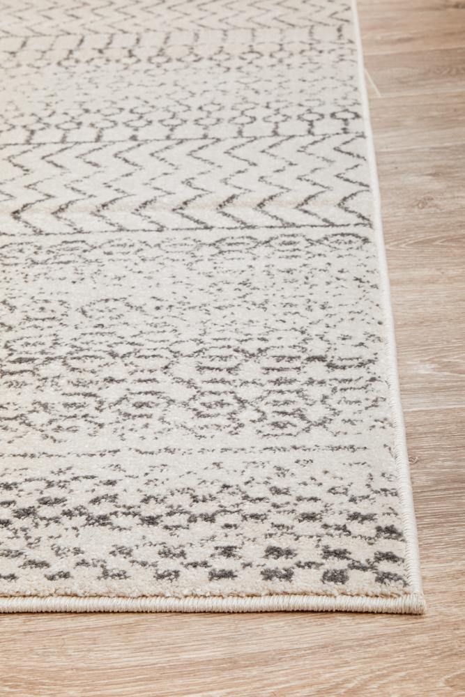 Chrome Harper Silver Rug - Cozy Rugs Australia
