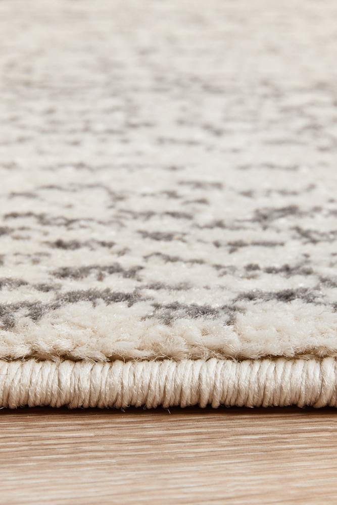Chrome Harper Silver Rug - Cozy Rugs Australia