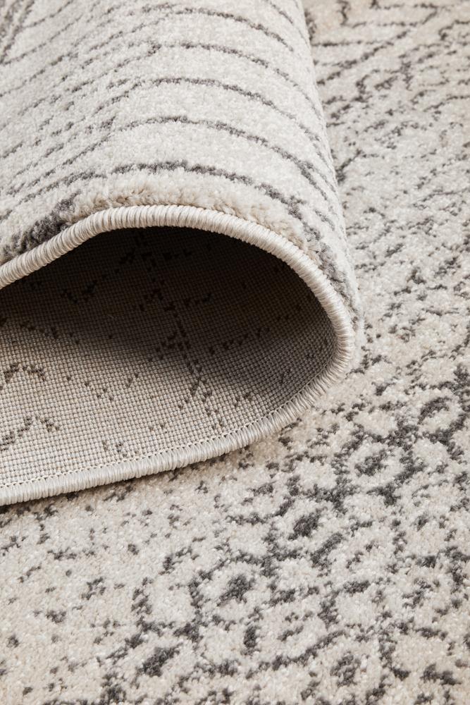 Chrome Harper Silver Rug - Cozy Rugs Australia