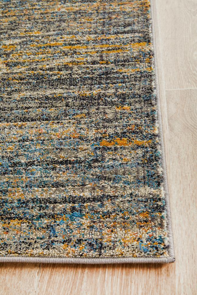 Dreamscape Distinguish Modern Slate Runner Rug - Cozy Rugs Australia