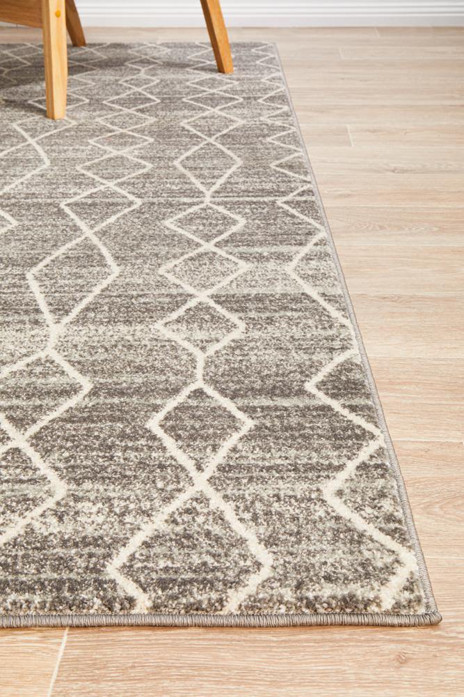 Evoke Remy Silver Transitional Rug - Cozy Rugs Australia