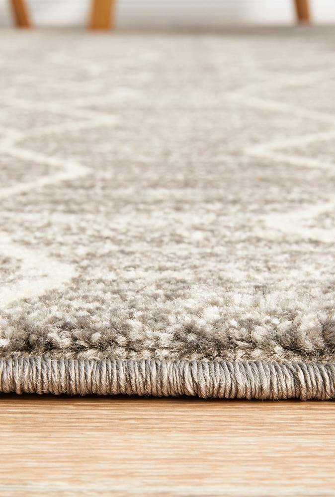 Evoke Remy Silver Transitional Rug - Cozy Rugs Australia
