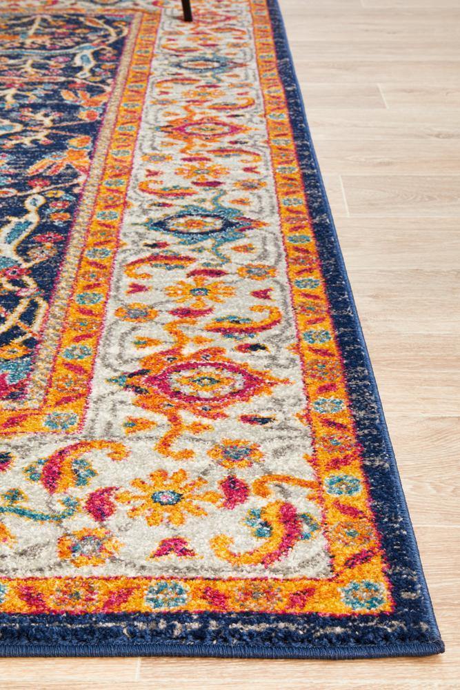 Evoke Splash Multi Transitional Rug - Cozy Rugs Australia