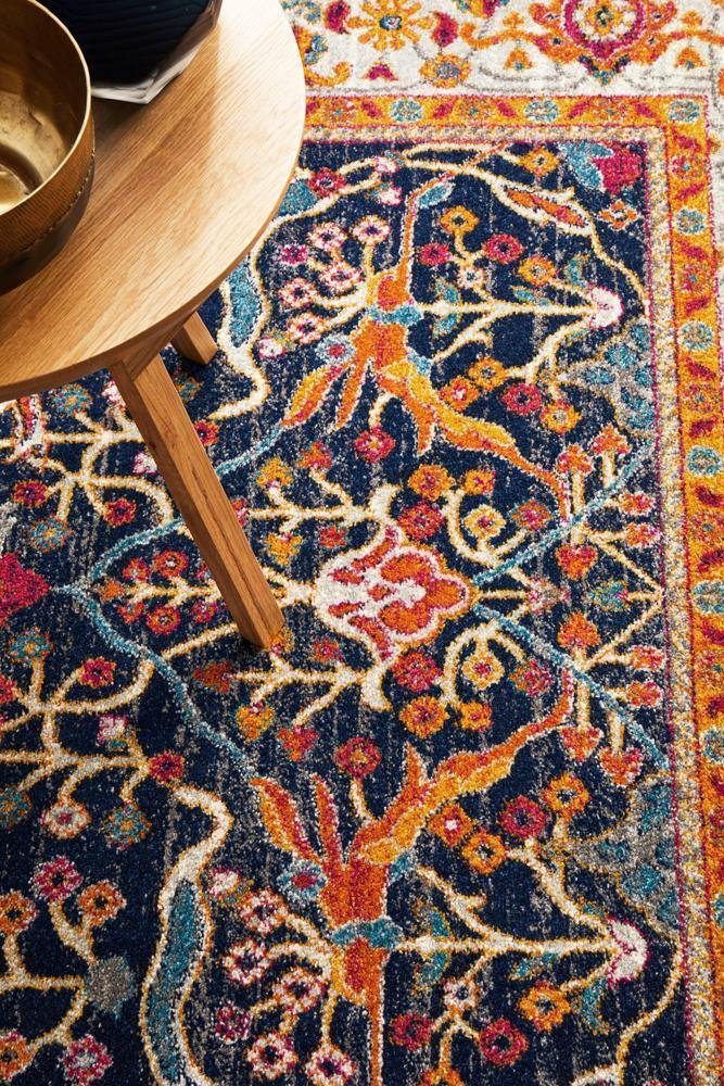 Evoke Splash Multi Transitional Rug - Cozy Rugs Australia