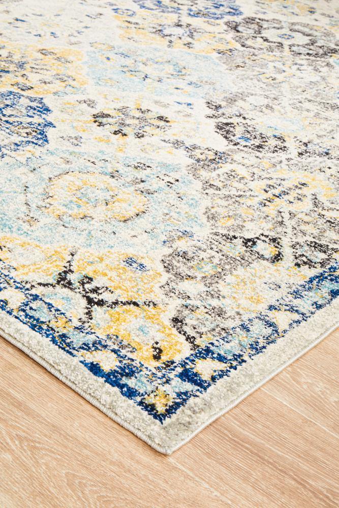 Evoke Poppy Multi Transitional Rug - Cozy Rugs Australia