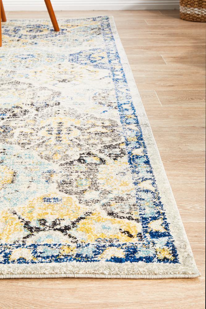 Evoke Poppy Multi Transitional Rug - Cozy Rugs Australia