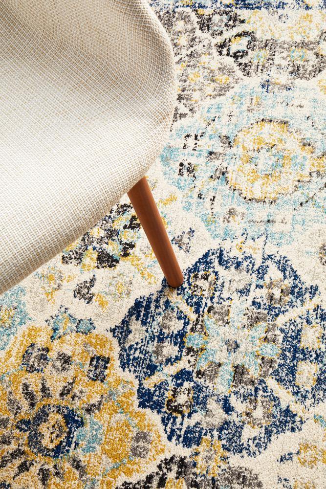 Evoke Poppy Multi Transitional Rug - Cozy Rugs Australia