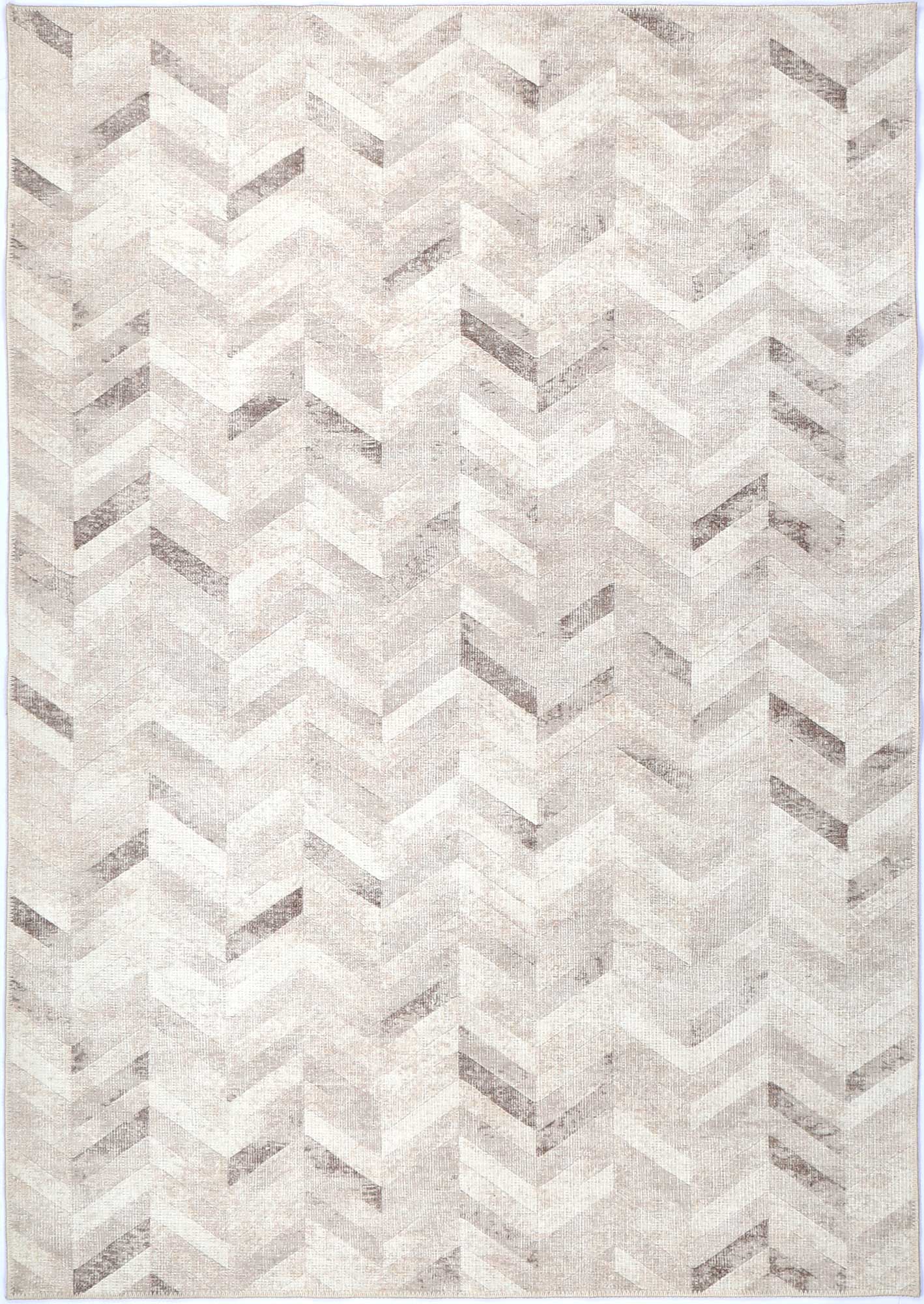 Herring Soft Contemporary Look in Beige Rug