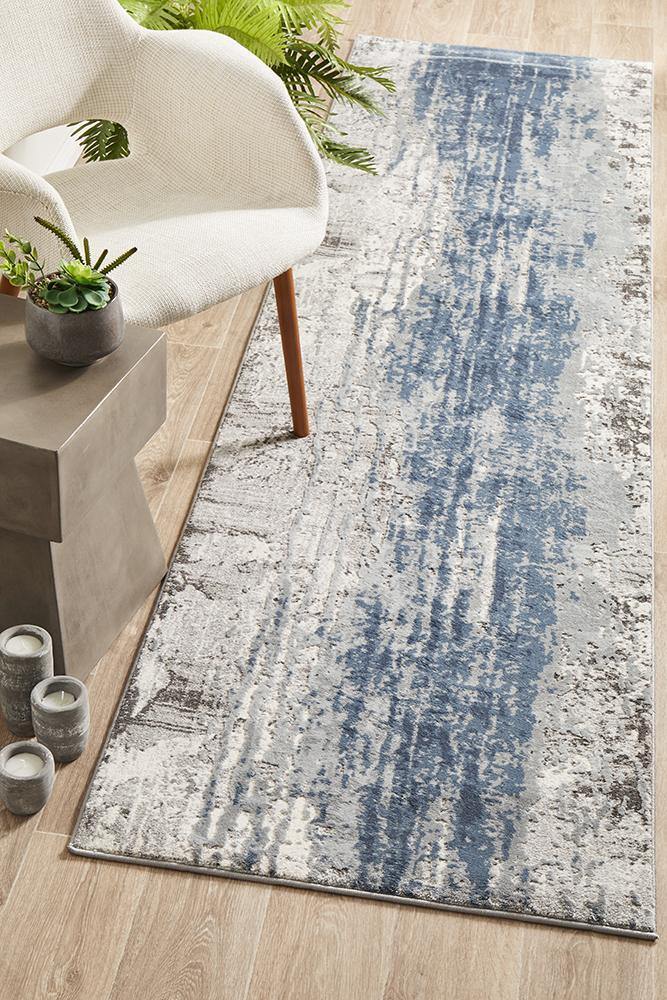 Kendra Roxana Distressed Timeless Runner Rug - Cozy Rugs Australia