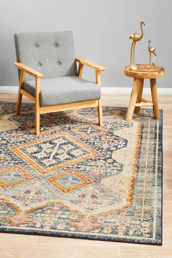 Legacy 863 Navy Rug - Cozy Rugs Australia