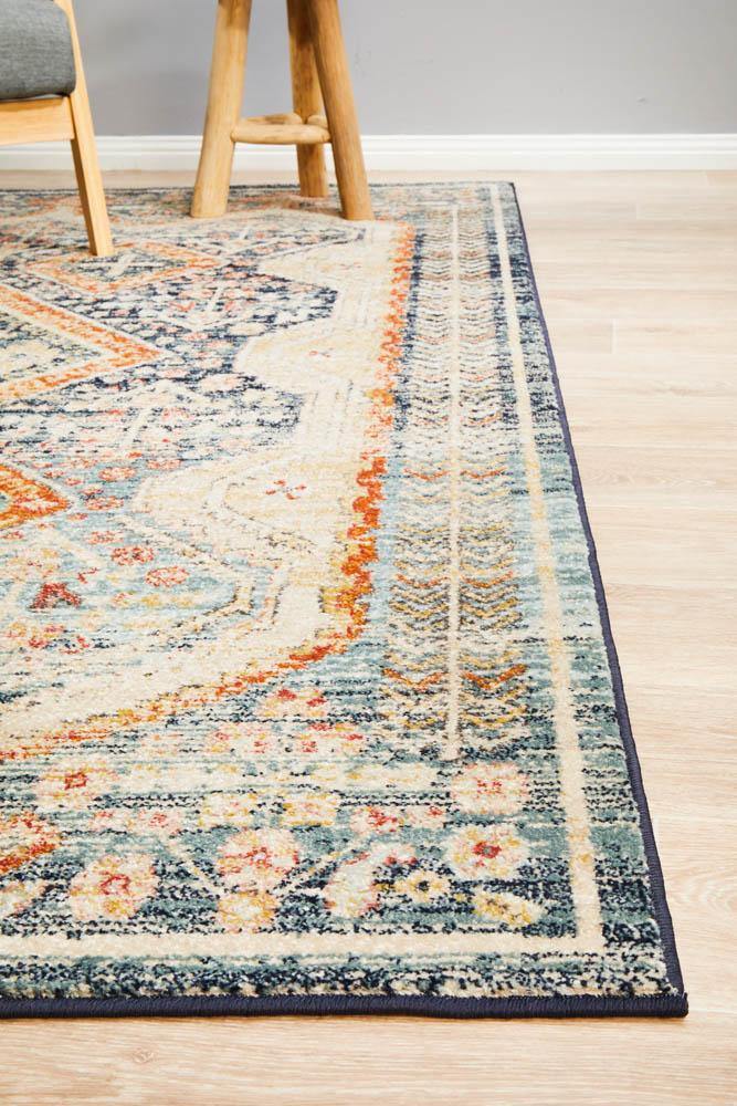 Legacy 863 Navy Rug - Cozy Rugs Australia