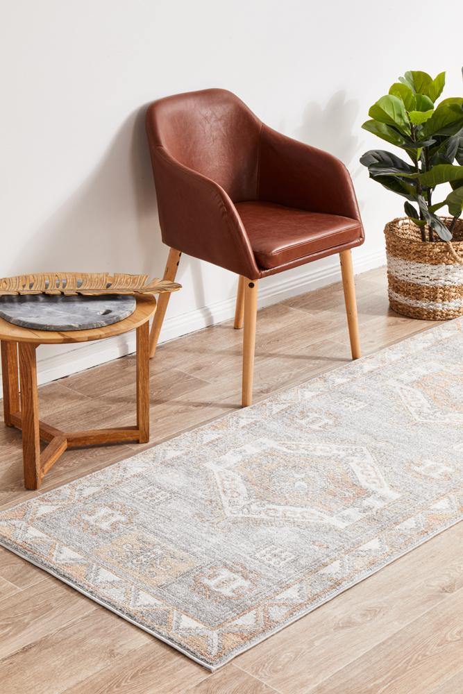 Mayfair Caitlen Grey Runner Rug - Cozy Rugs Australia