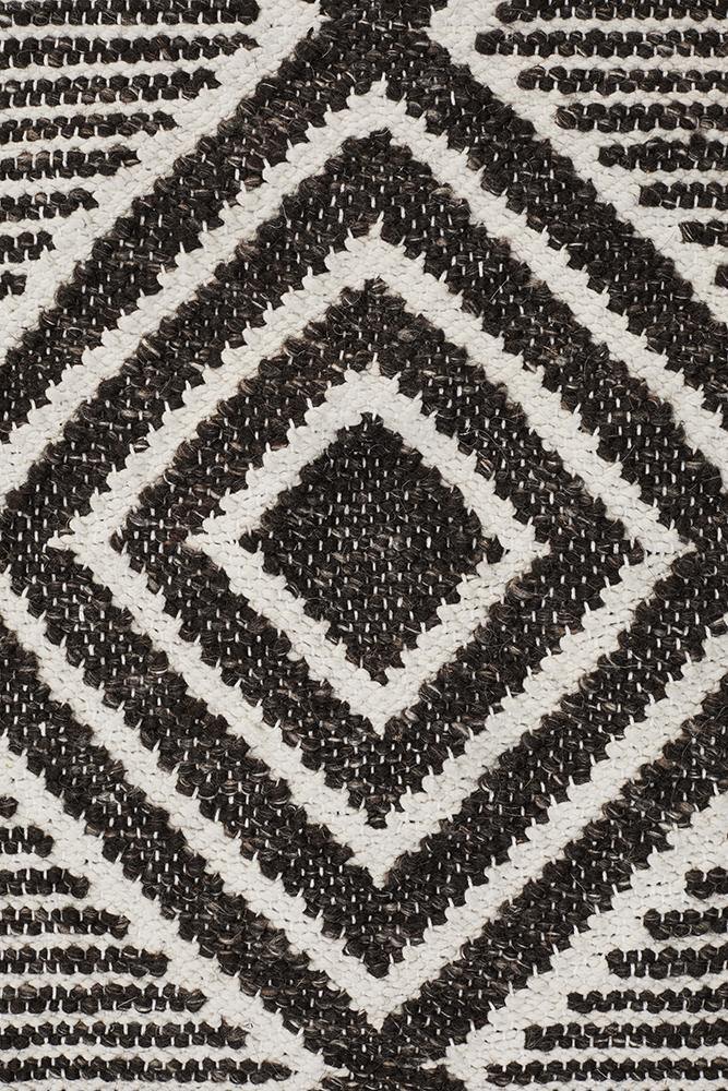 Miller Rhythm Dance Charcoal Rug - Cozy Rugs Australia