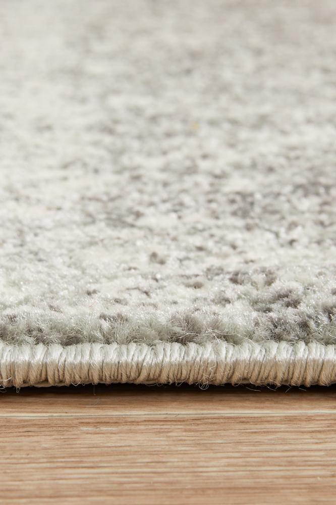 Mirage Gwyneth Stunning Transitional Silver Runner Rug - Cozy Rugs Australia