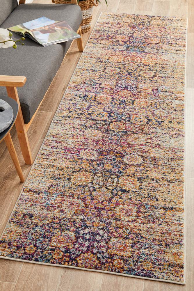 Mirage Zolan Transitional Multi Runner Rug - Cozy Rugs Australia