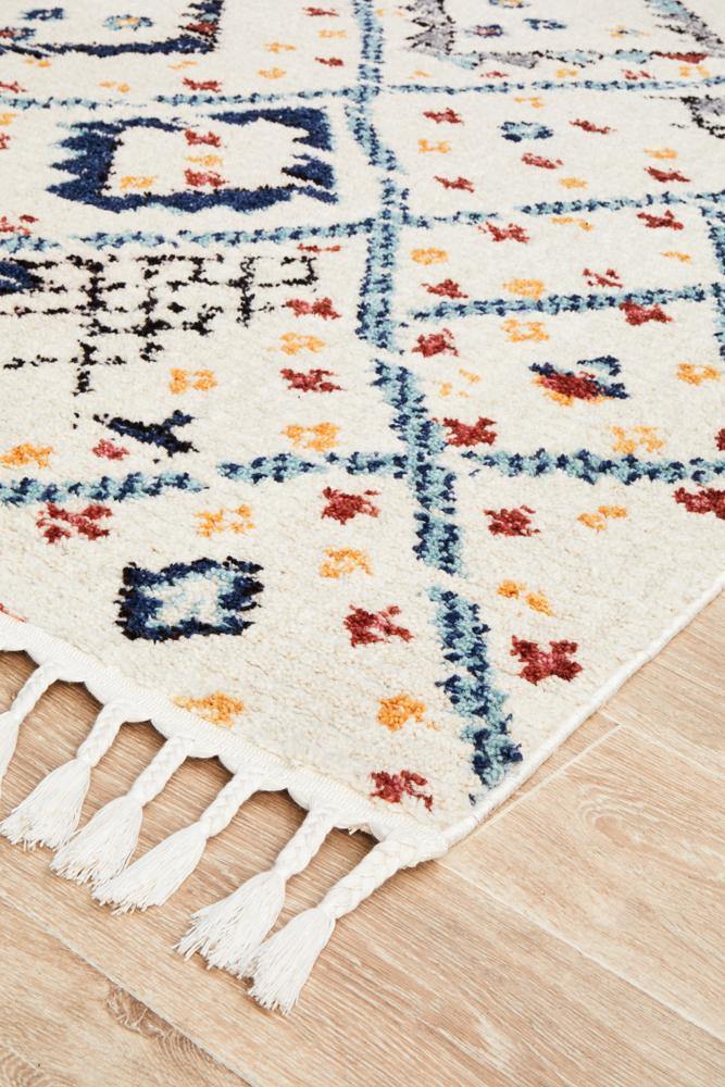 Marrakesh 111 White Rug - Cozy Rugs Australia