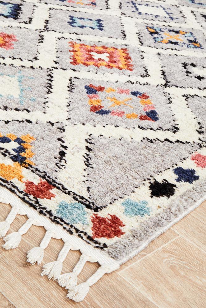 Marrakesh 555 Grey Rug - Cozy Rugs Australia