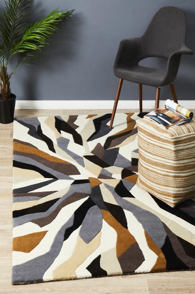 Matrix Pure Wool 903 Fossil Rug - Cozy Rugs Australia
