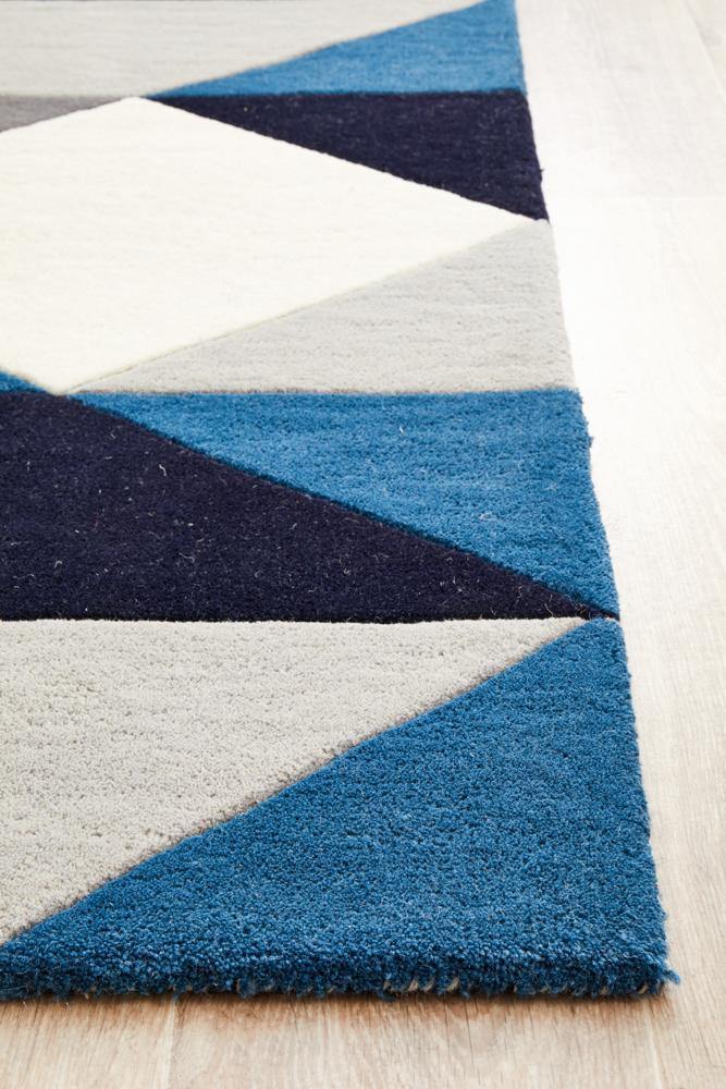 Matrix Pure Wool 904 Steel Runner Rug Rug - Cozy Rugs Australia