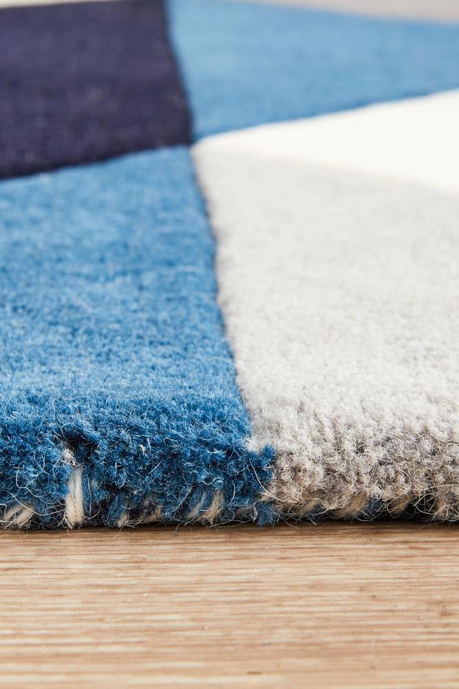 Matrix Pure Wool 904 Steel Runner Rug Rug - Cozy Rugs Australia