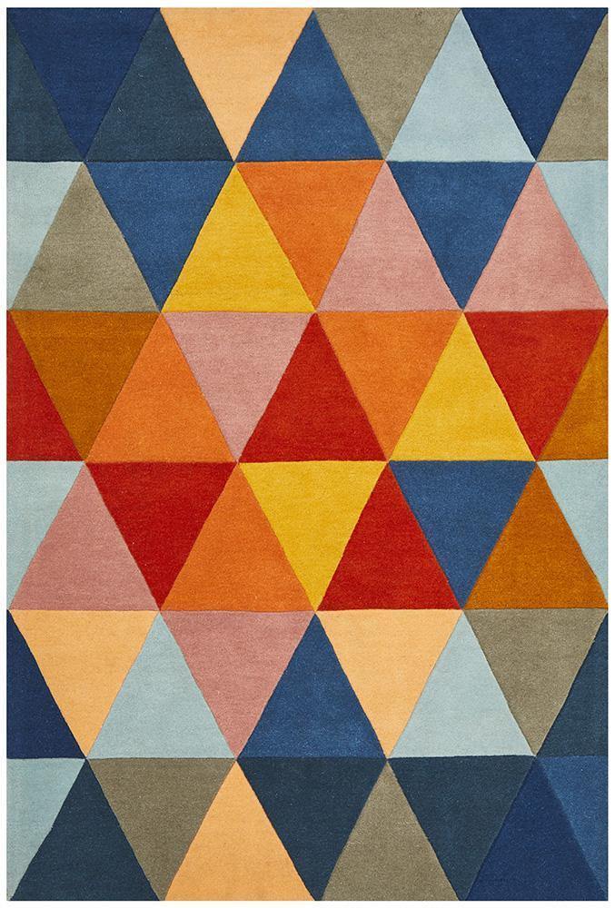 Matrix Pure Wool 905 Multi Rug - Cozy Rugs Australia
