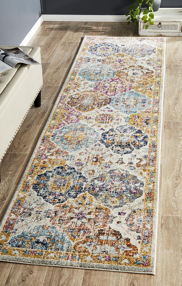 Museum Ainsley Rust Runner - Cozy Rugs Australia