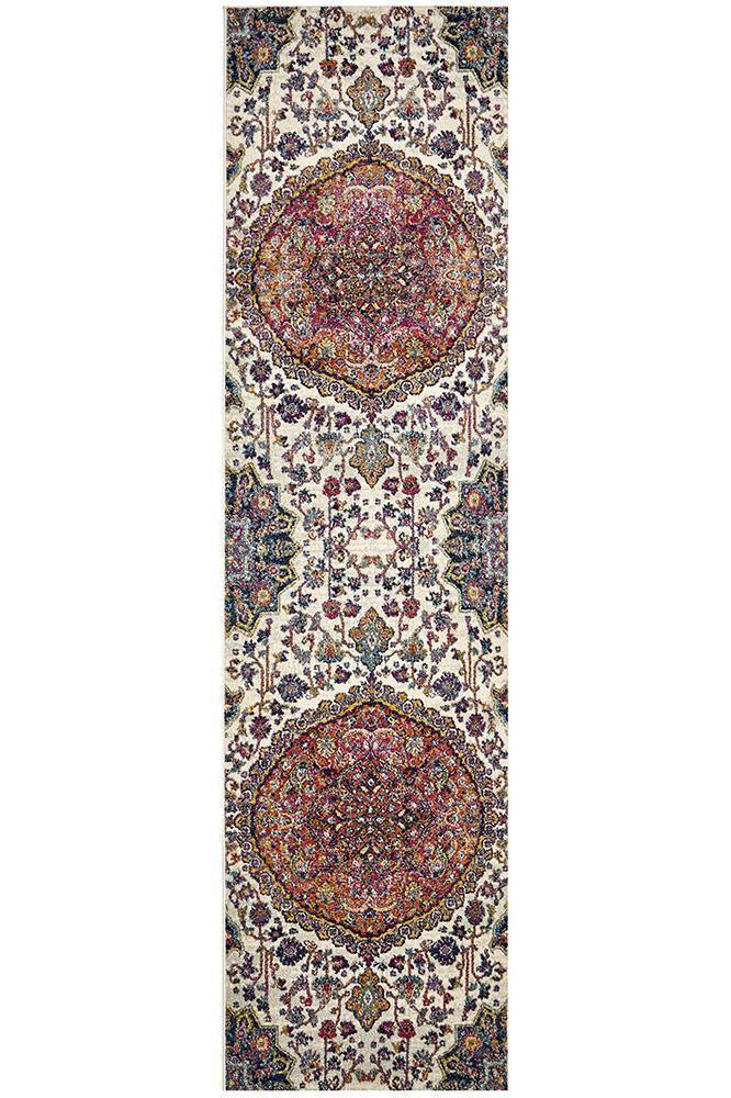 Museum Shelly Rust Runner - Cozy Rugs Australia