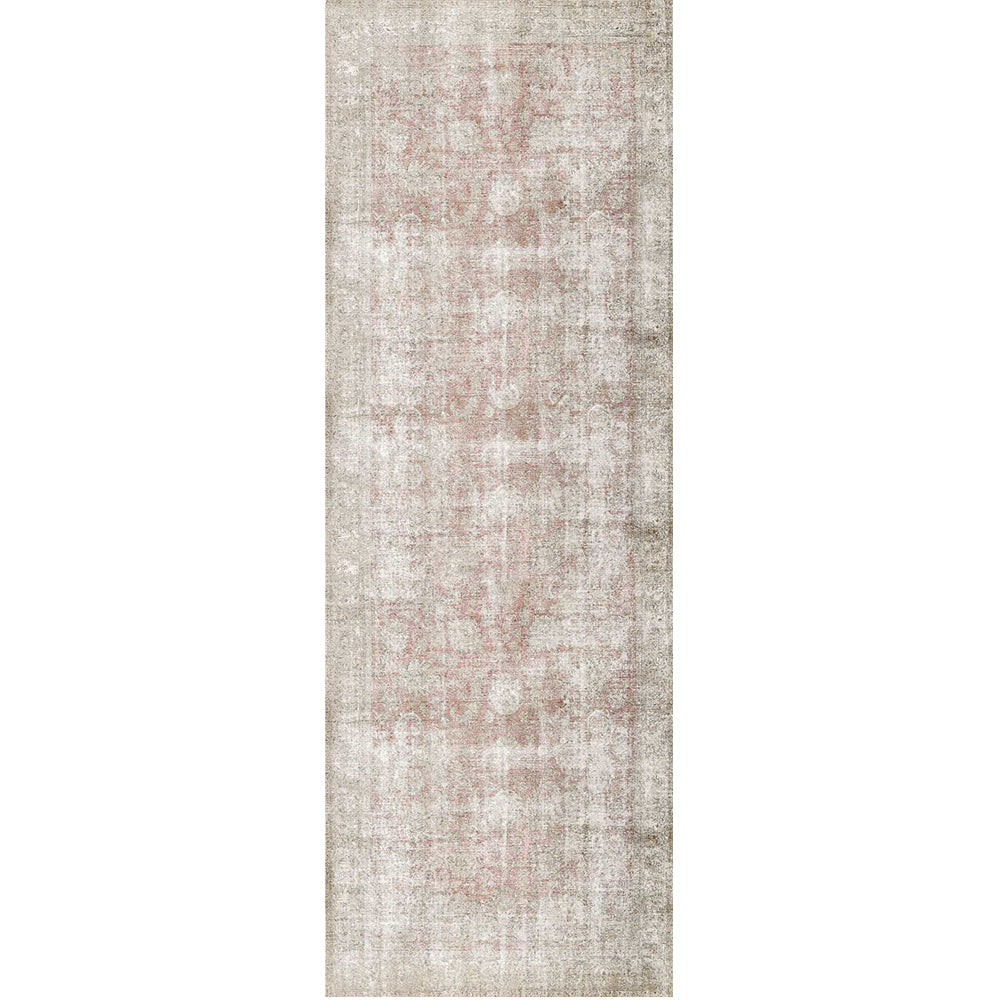 Vintage Adeline Modern in Beige : Runner Rug