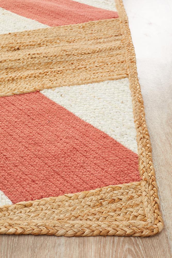 Parade 111 Coral Rug - Cozy Rugs Australia