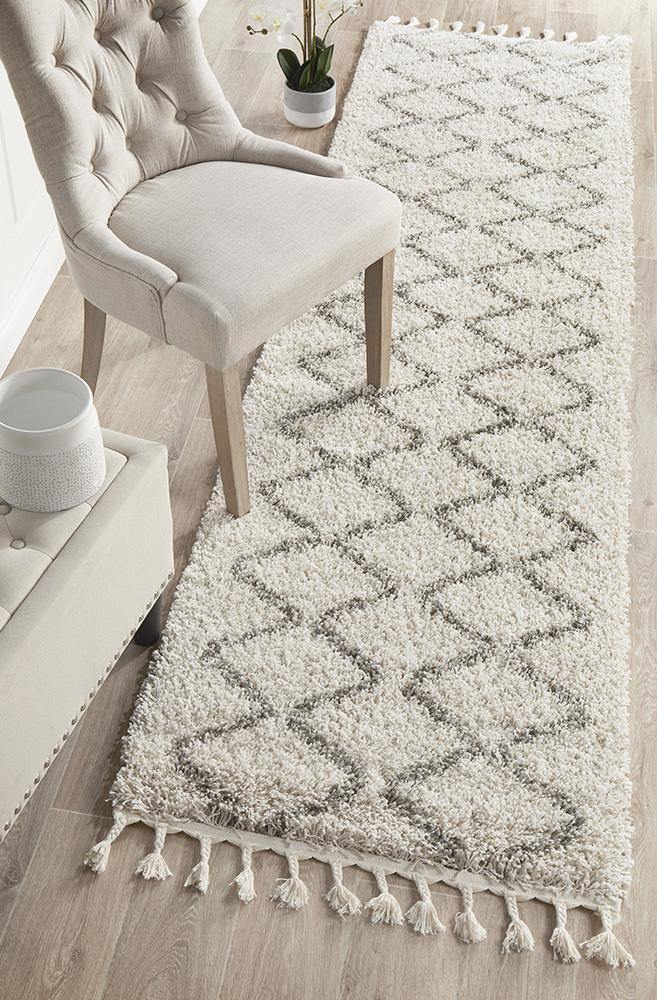 Saffron 11 Natural Runner Rug - Cozy Rugs Australia