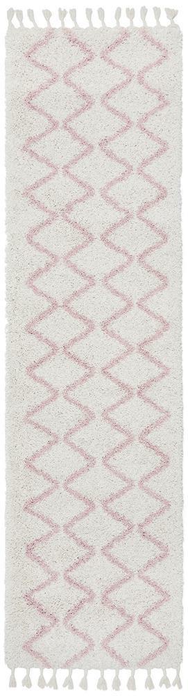 Saffron 11 Pink Rug - Cozy Rugs Australia