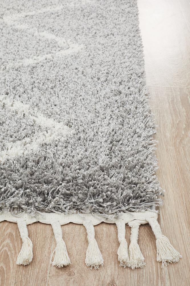 Saffron 11 Silver Rug - Cozy Rugs Australia