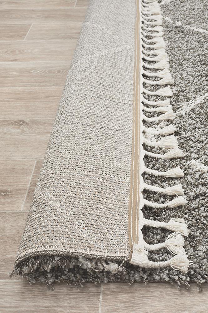 Saffron 22 Grey Rug - Cozy Rugs Australia