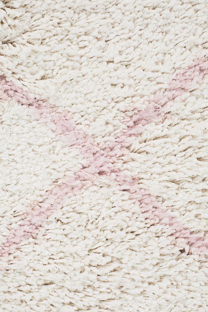 Saffron 22 Pink Rug - Cozy Rugs Australia