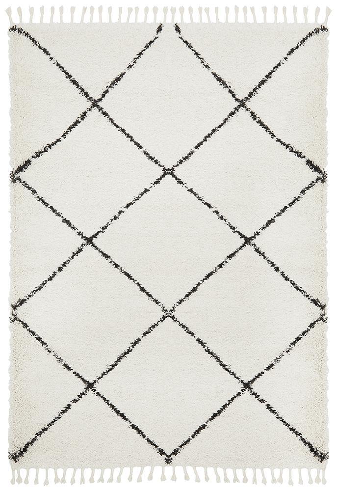 Saffron 22 White Rug - Cozy Rugs Australia