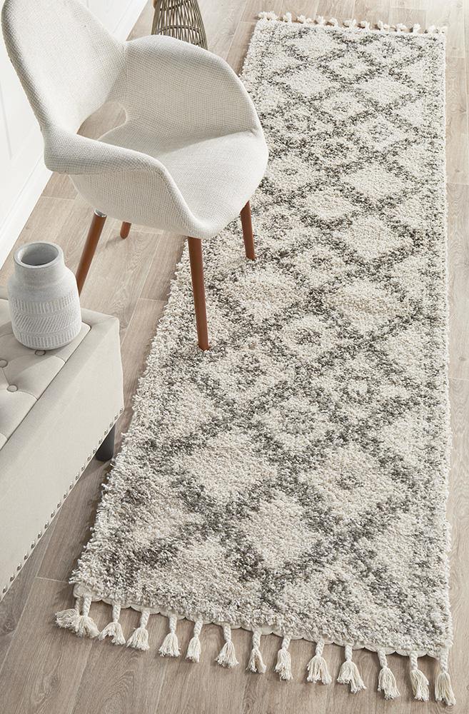 Saffron 33 Natural Runner Rug - Cozy Rugs Australia